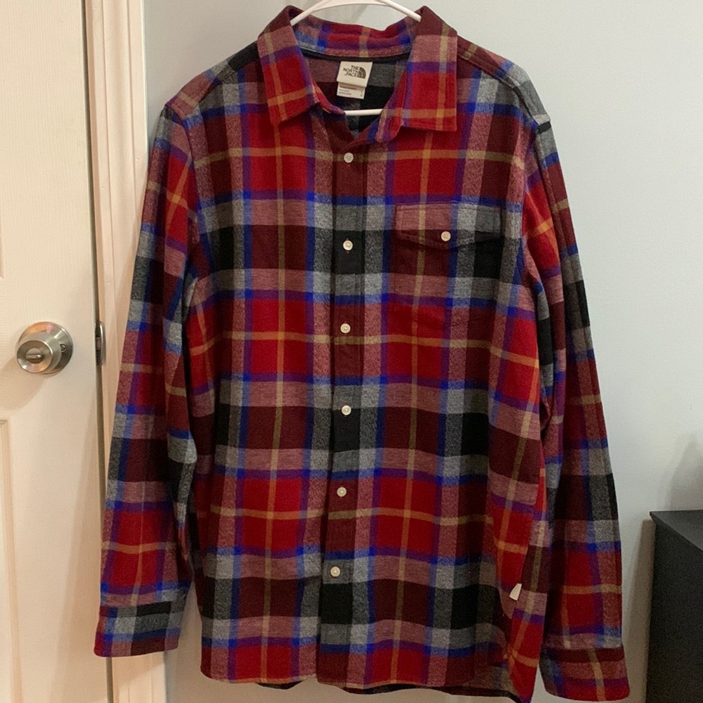 Men’s North Face Flannel